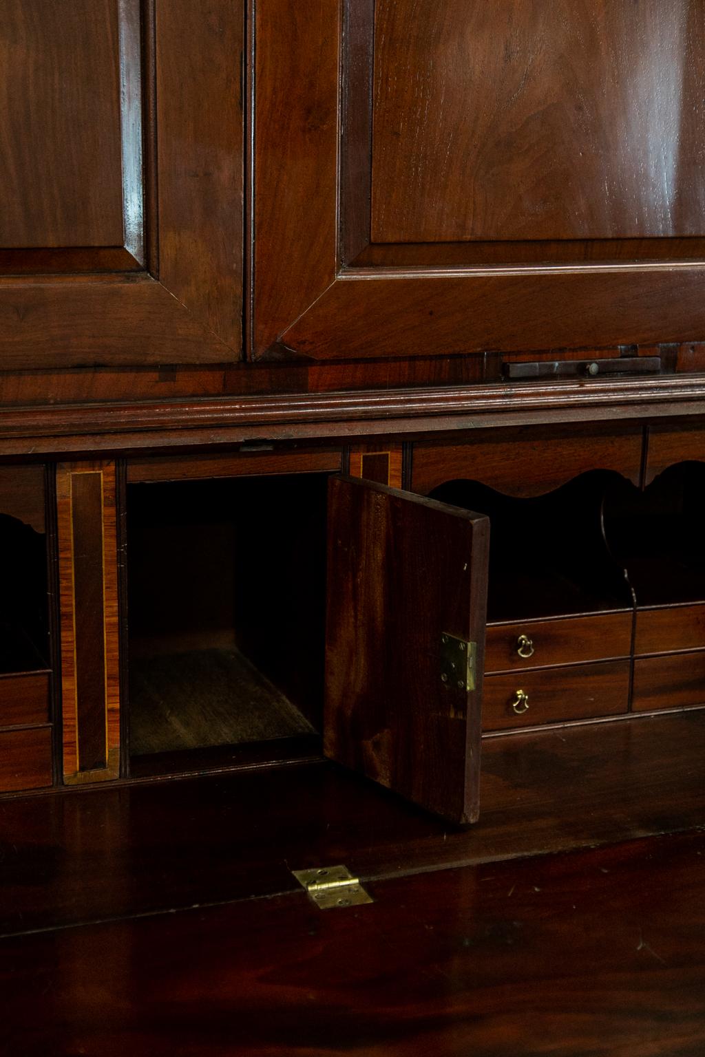 English Mahogany Secretary For Sale 6