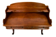 English Mahogany Serving Table