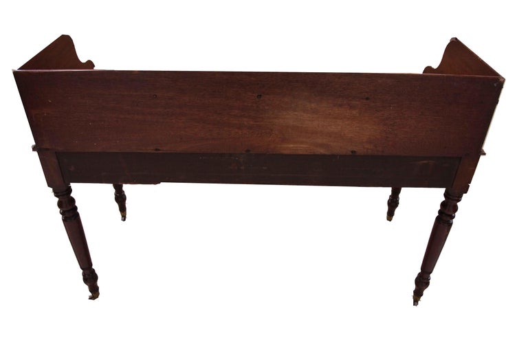 English Mahogany Serving Table For Sale 2