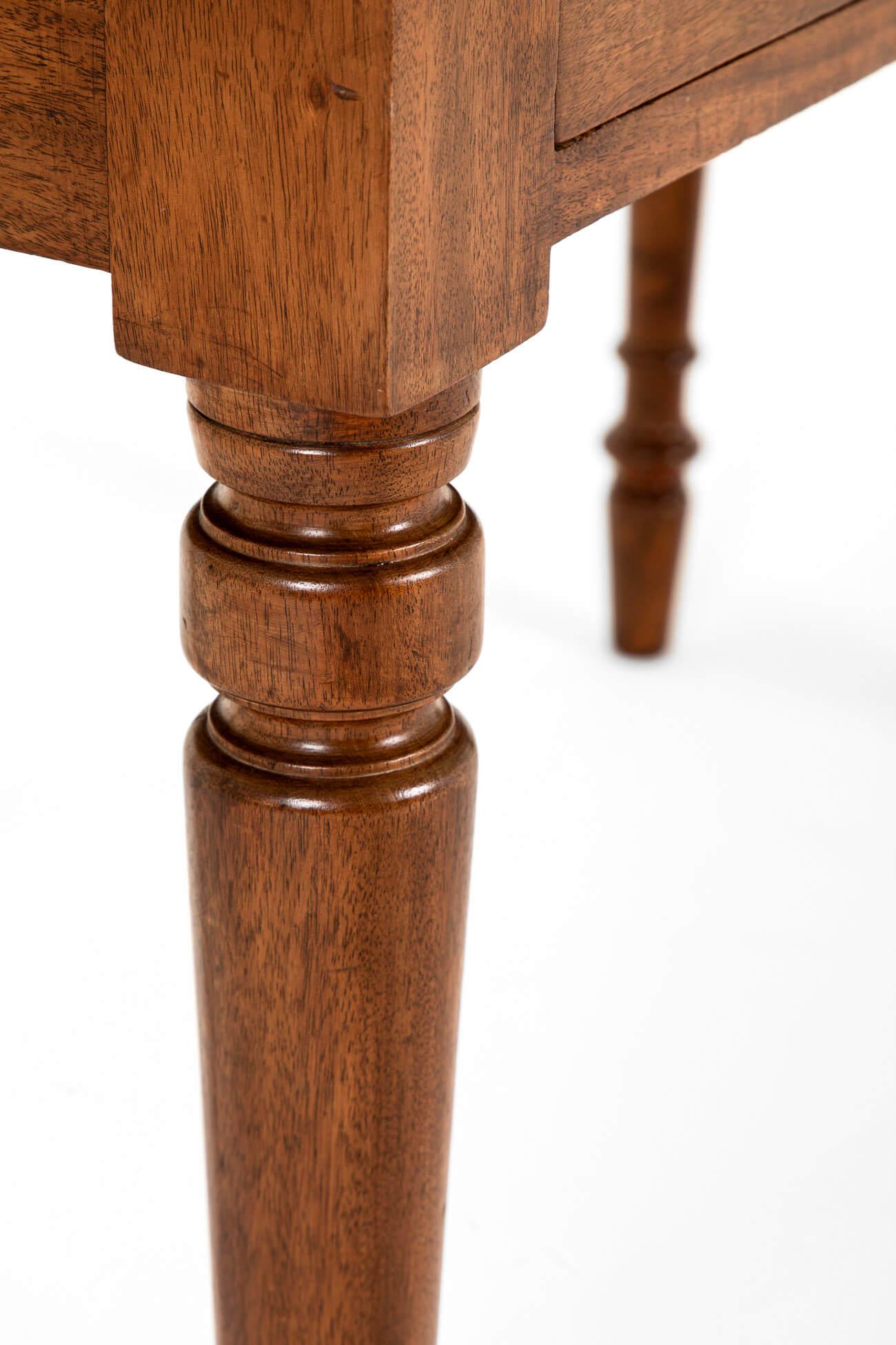 English Mahogany Serving Table with Drawers For Sale 5