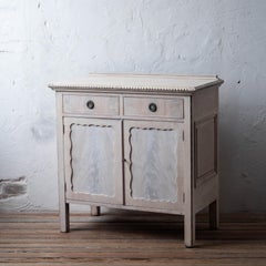 English Mahogany Side Cabinet, 19th Century