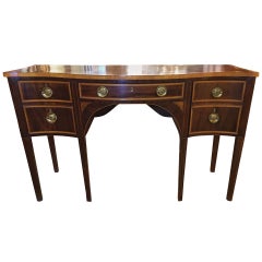 English Mahogany Sideboard Antique English Mahogany Sideboard