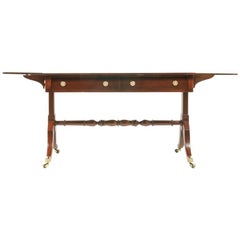 Antique English Mahogany Sofa Table
