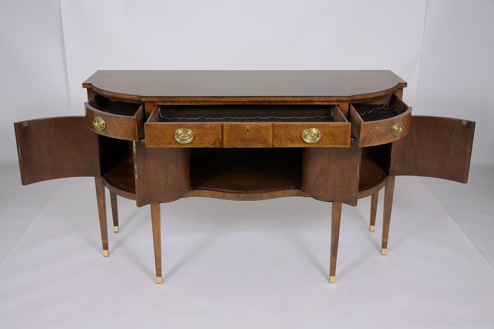 Mahogany George III Buffet