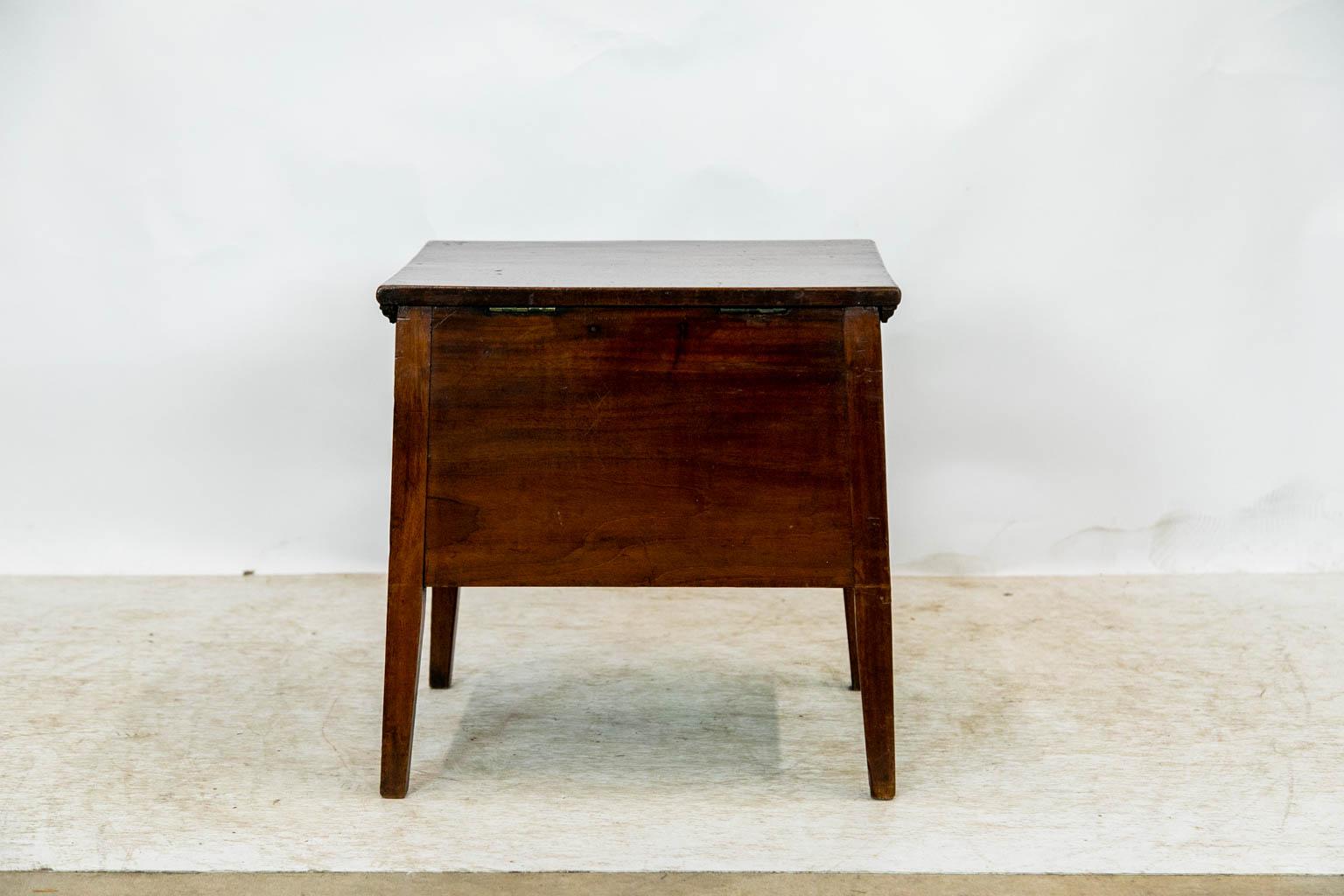 English Mahogany Table Box For Sale 3