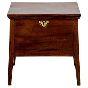 English Mahogany Table Box For Sale at 1stDibs