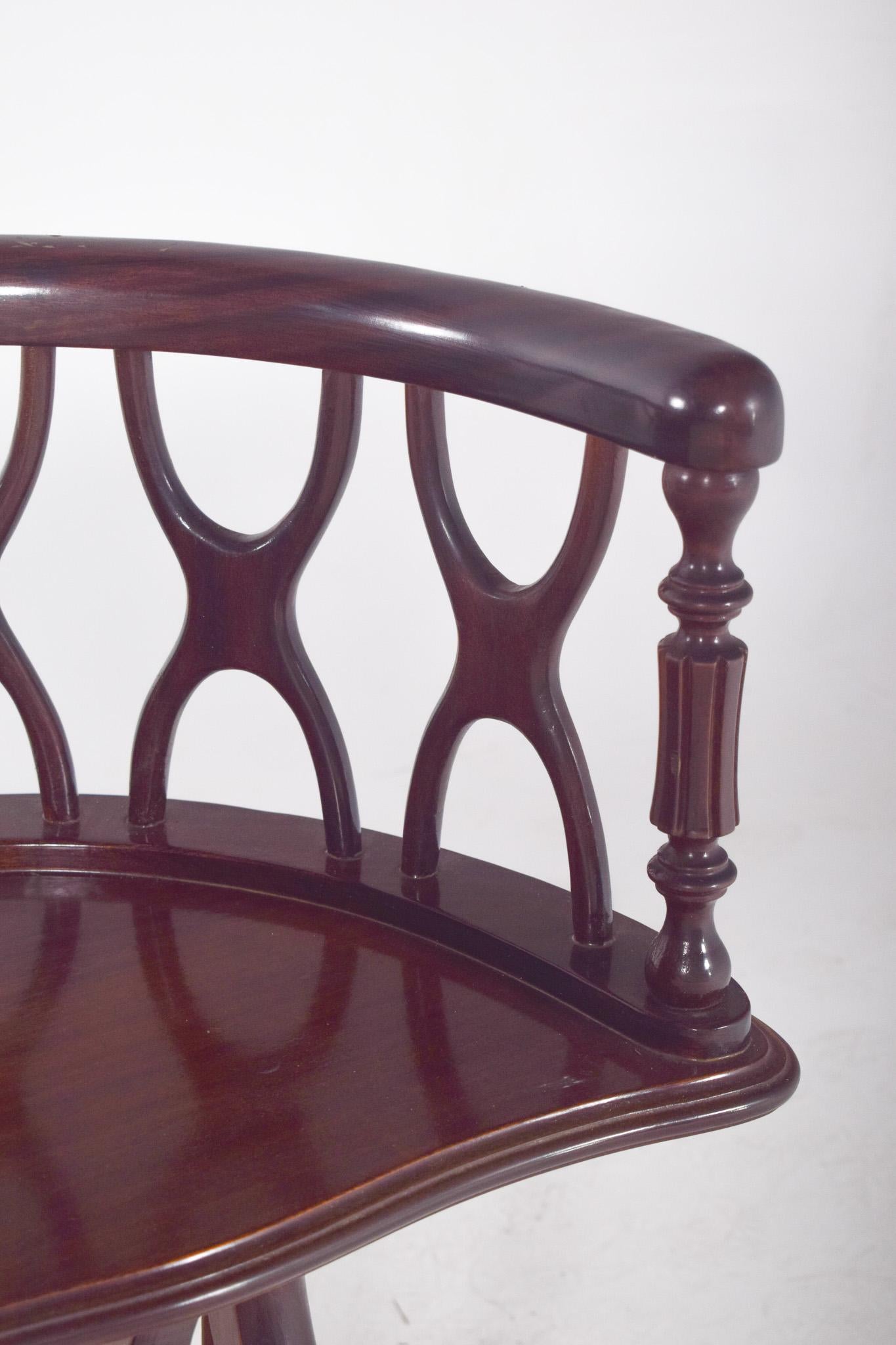 English Mahogany Telephone Stand For Sale 2