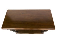 English Mahogany Three-Tiered Server