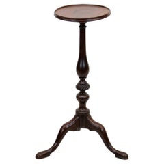 Antique English Mahogany Tripod Table