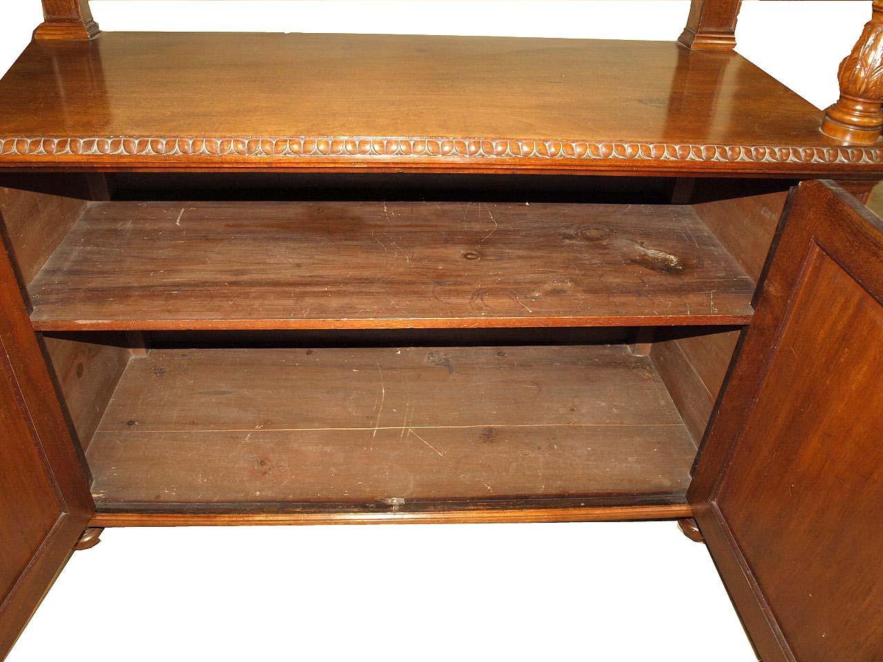 English Mahogany Two Tier Server For Sale 3
