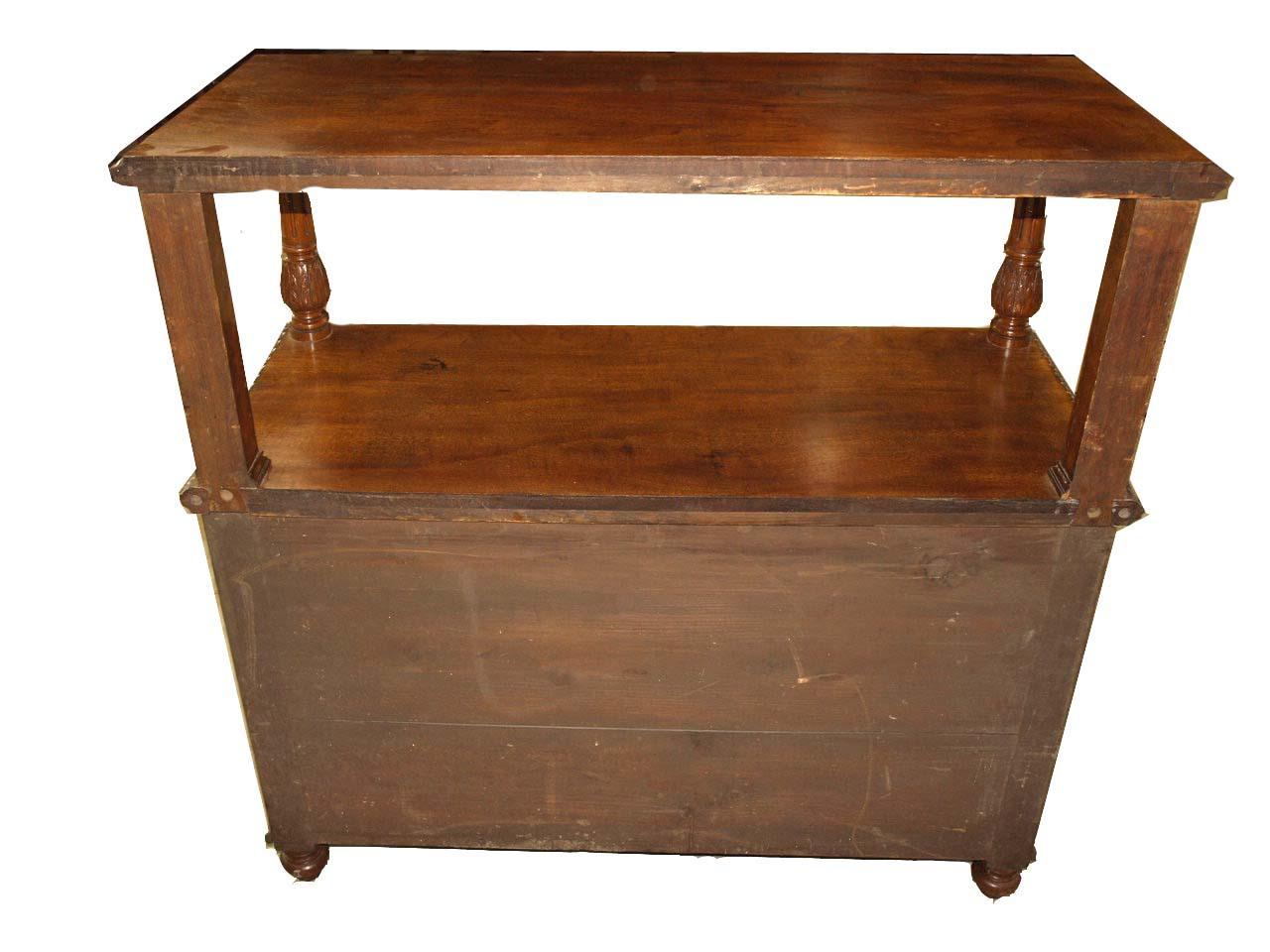 English Mahogany Two Tier Server For Sale 4