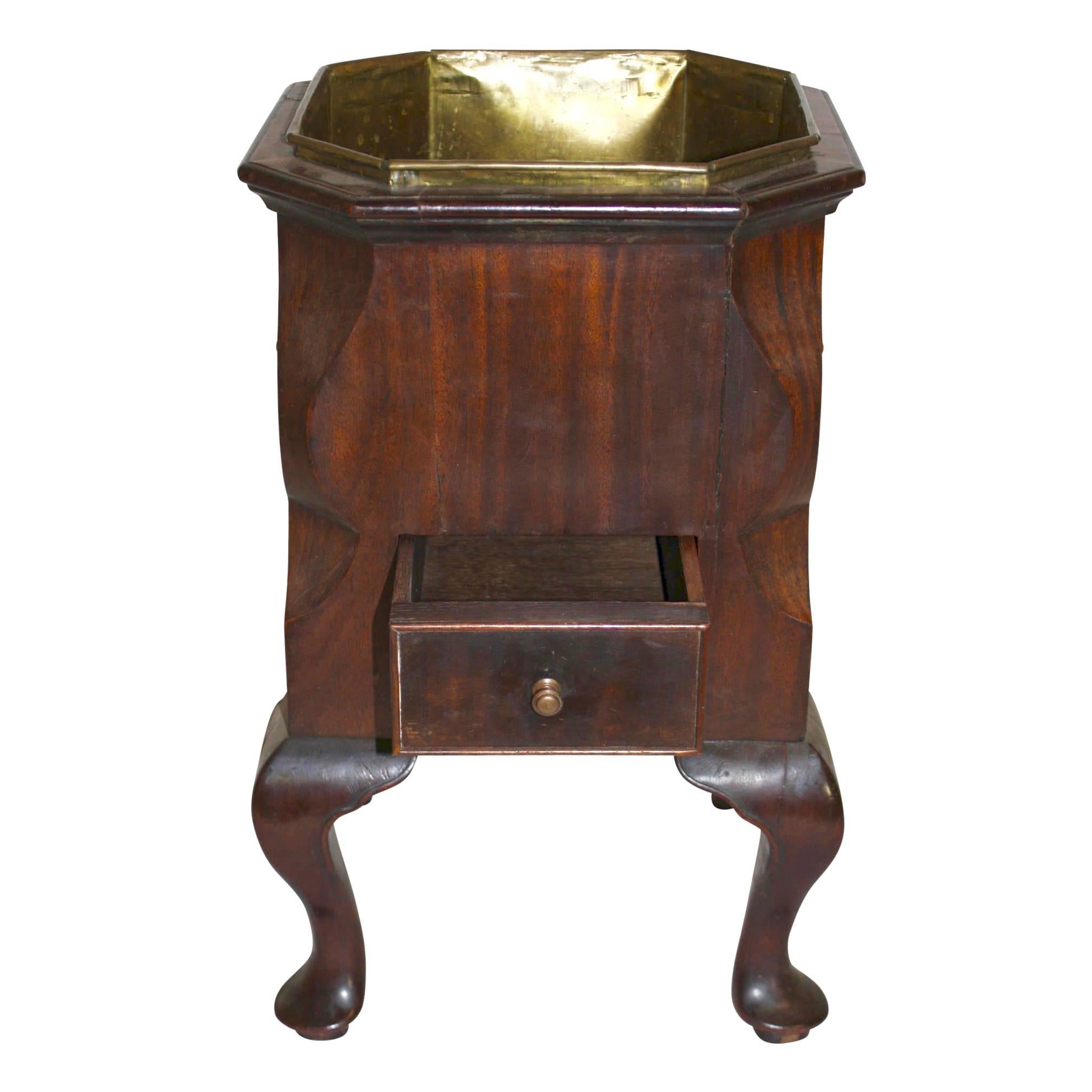 English Mahogany Wine Cooler, circa 1890 In Good Condition For Sale In Evergreen, CO