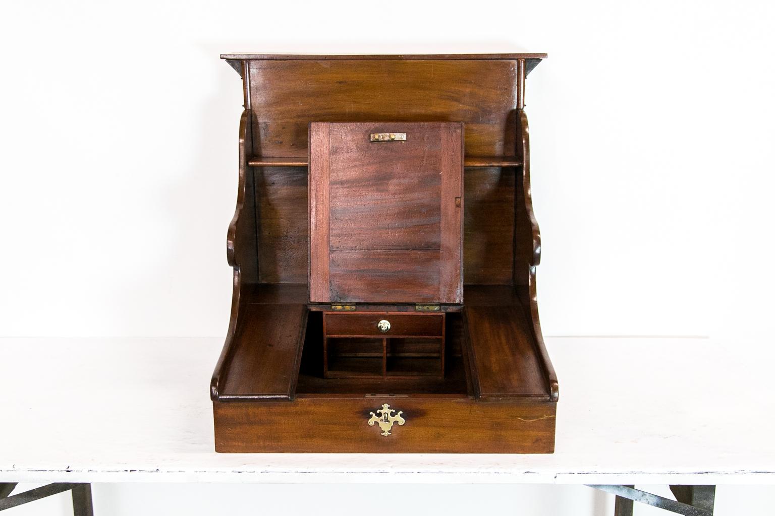 Mid-19th Century English Maitre-D Clerk Desk For Sale