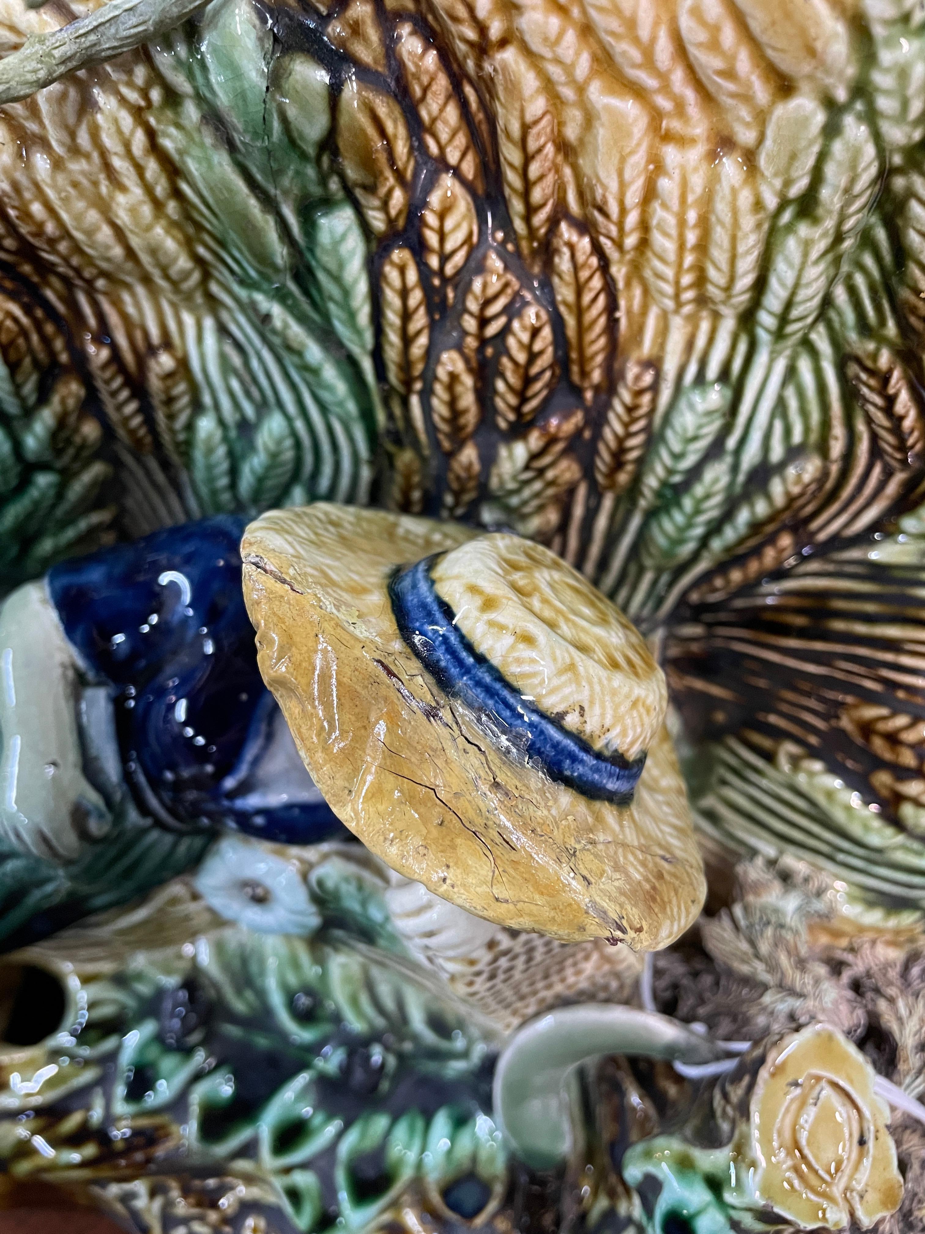 Jardinière inglese in maiolica in vendita 7