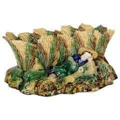 English Majolica Jardinière