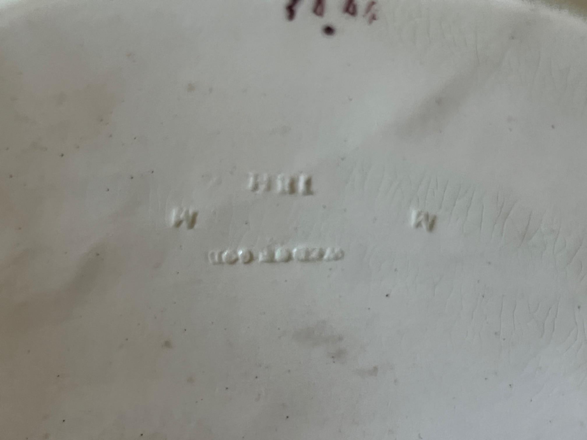 Englisches Majolika-Tablett von Wedgwood, um 1880er Jahre im Angebot 3