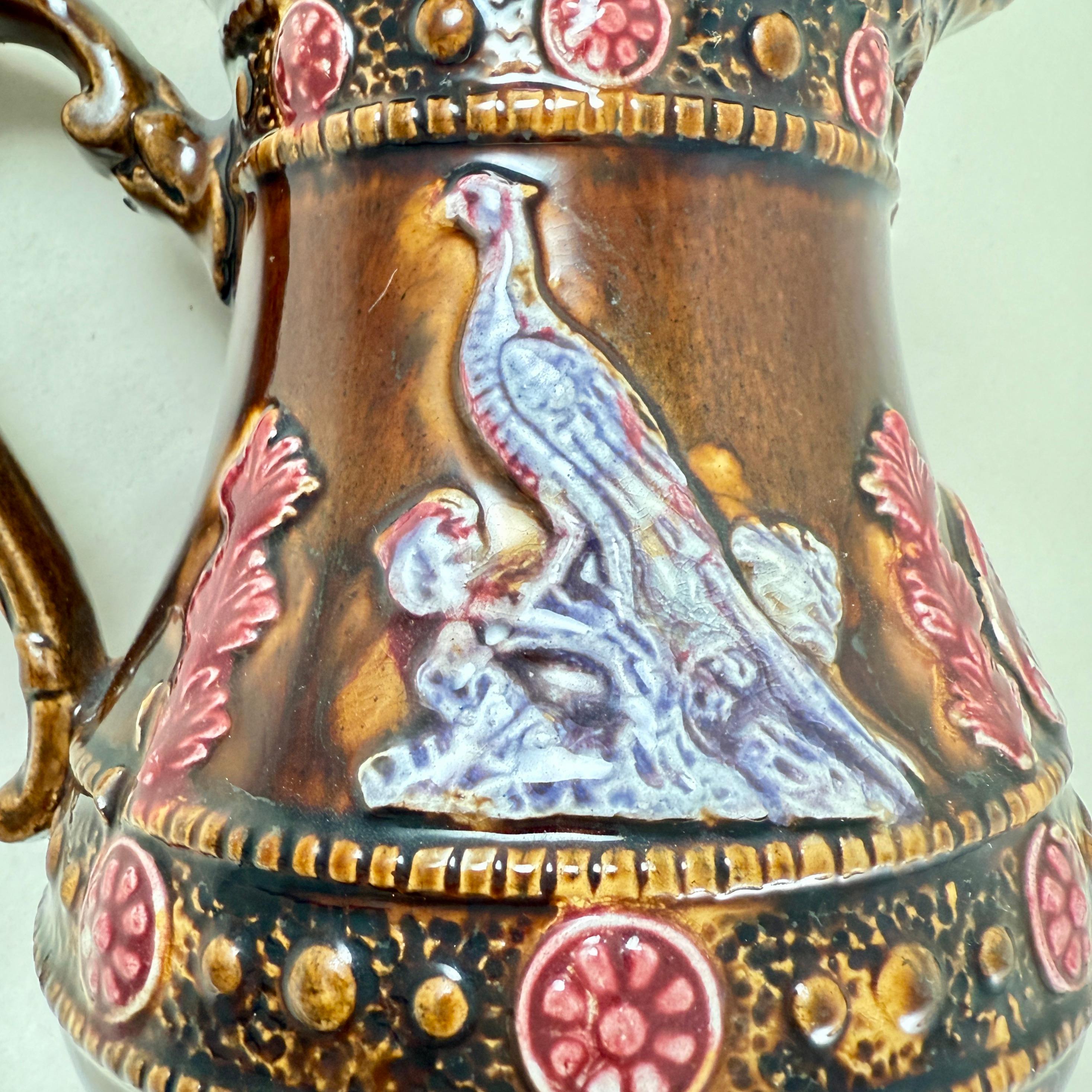 English Measham Bargeware Home Sweet Home Jug en vente 2