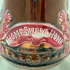English Measham Bargeware Home Sweet Home Jug