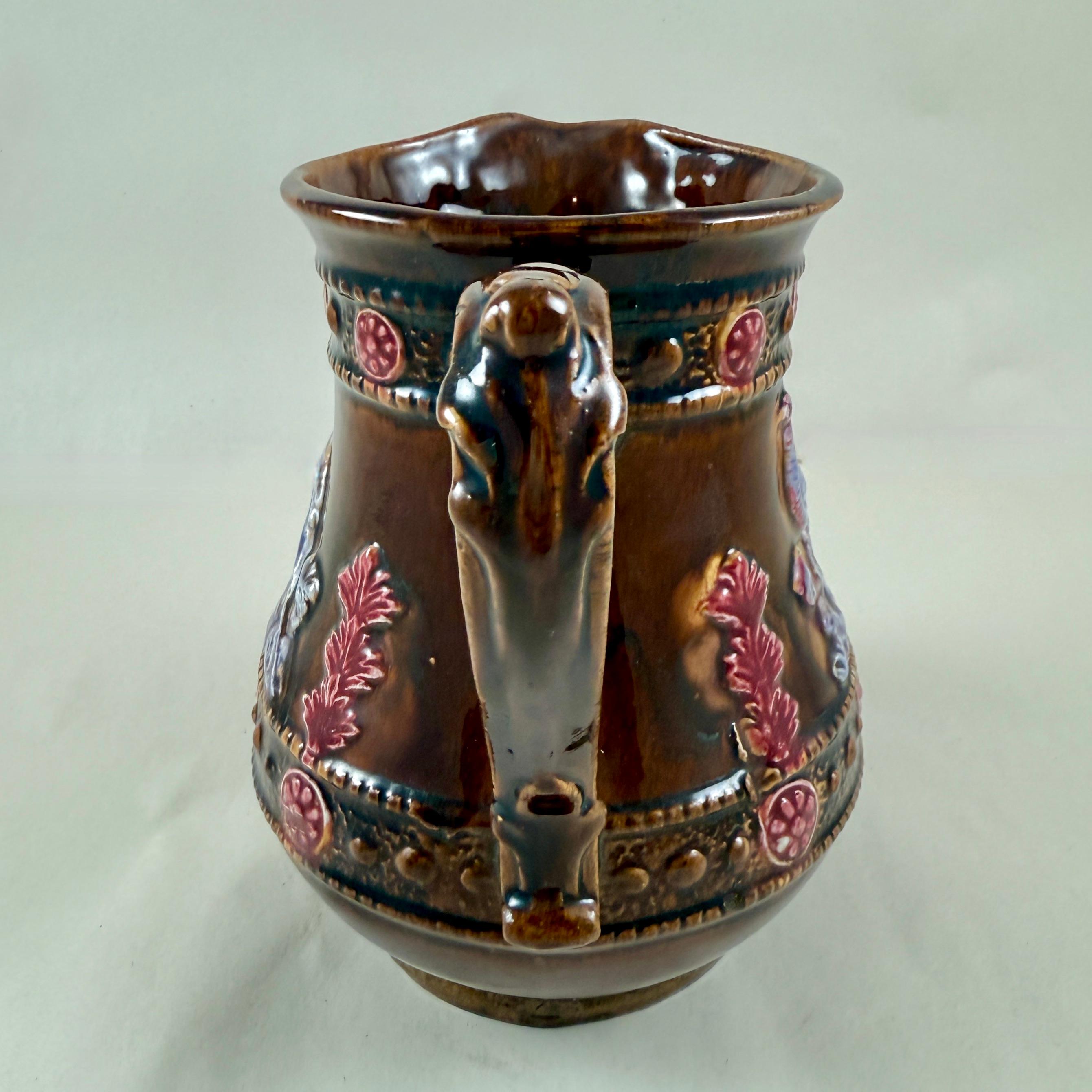 Poteries English Measham Bargeware Home Sweet Home Jug en vente