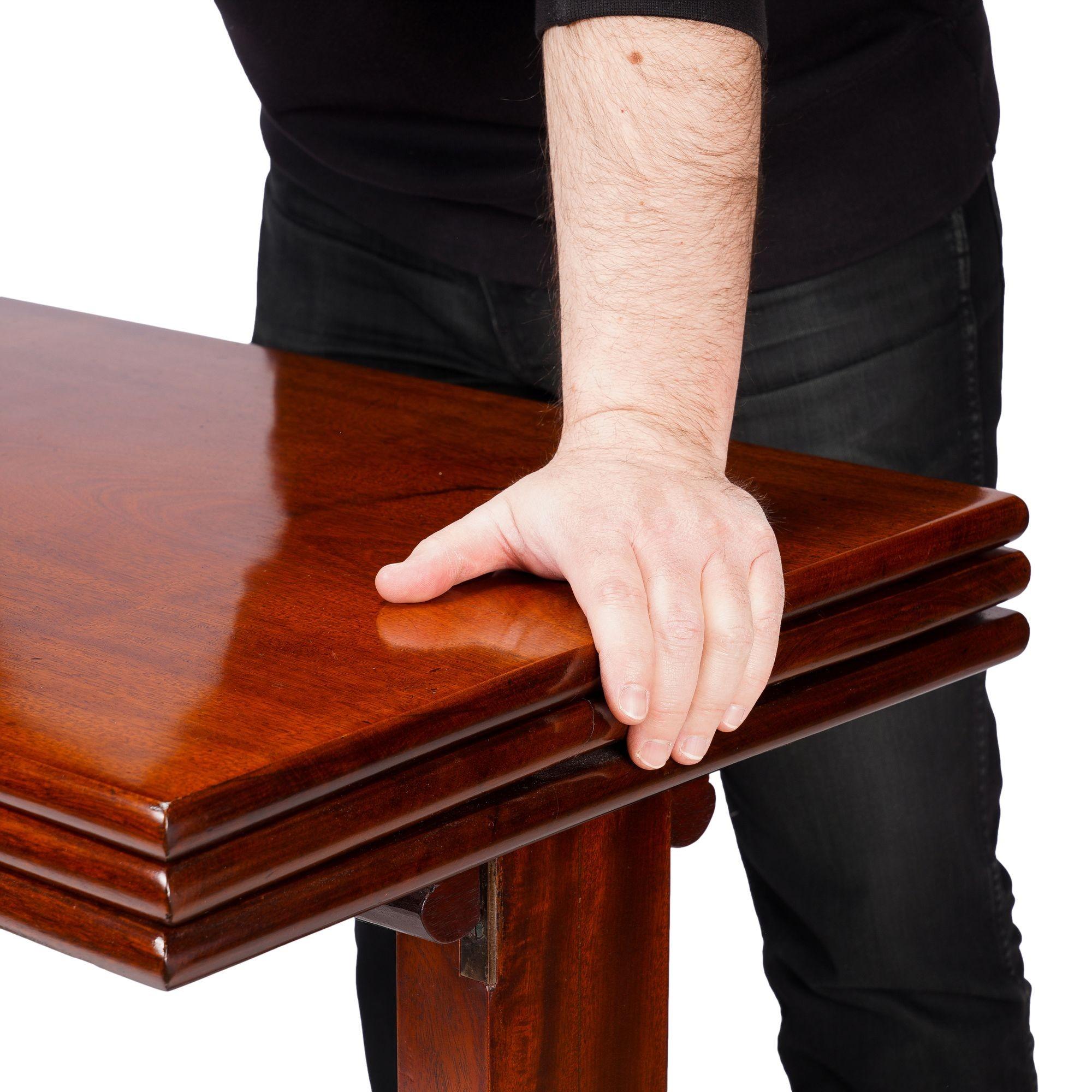 English metamorphic mahogany dumb waiter, c. 1825 For Sale 6