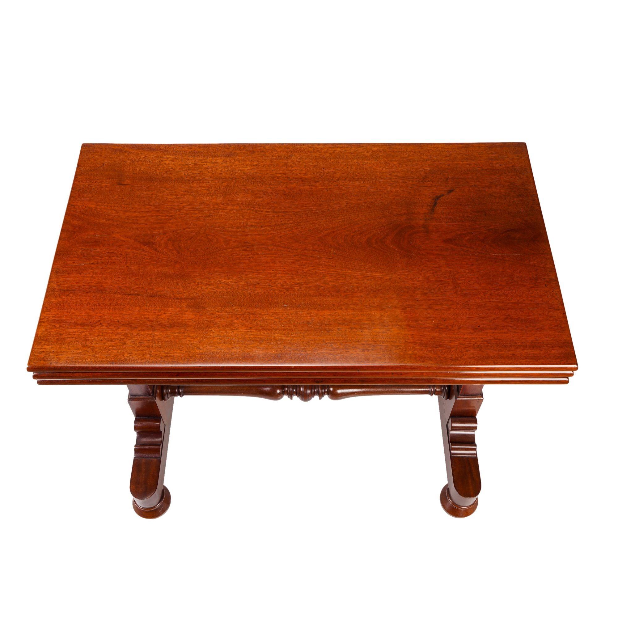 English metamorphic mahogany dumb waiter, c. 1825 For Sale 7