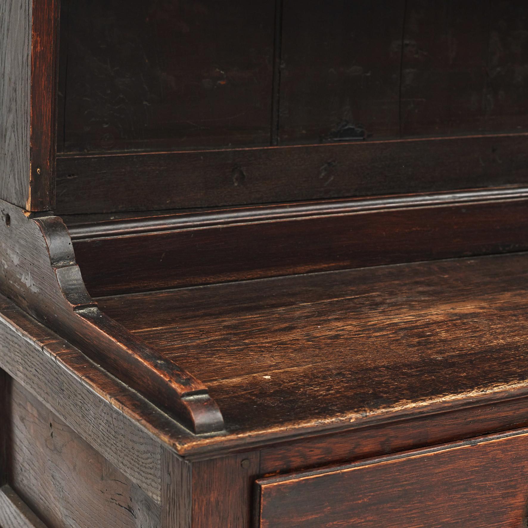 English Mid-19th Century Oak Welsh Dresser 5
