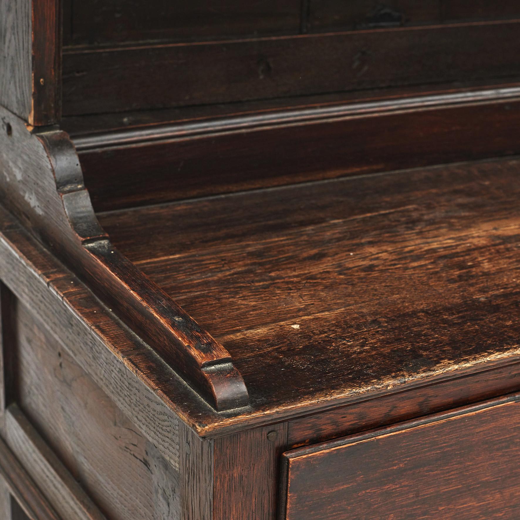 English Mid-19th Century Oak Welsh Dresser 6