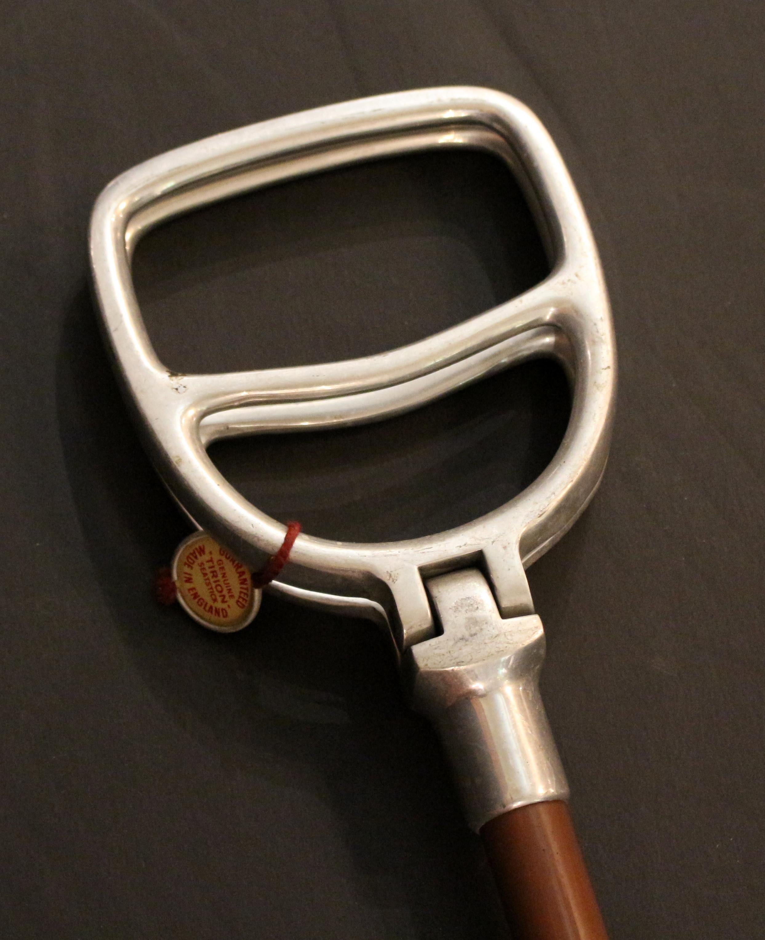 Mid-Century Modern Bâton de siège sportif anglais du milieu du 20e siècle