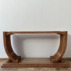 English Mid-Century Console Table