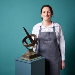 English Mid Century English Bronze Sundial