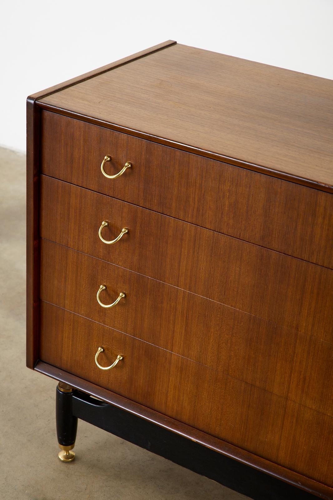 20th Century English Midcentury G-Plan Teak Commode Chest of Drawers