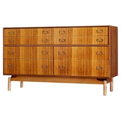 English mid century modern teak sideboard