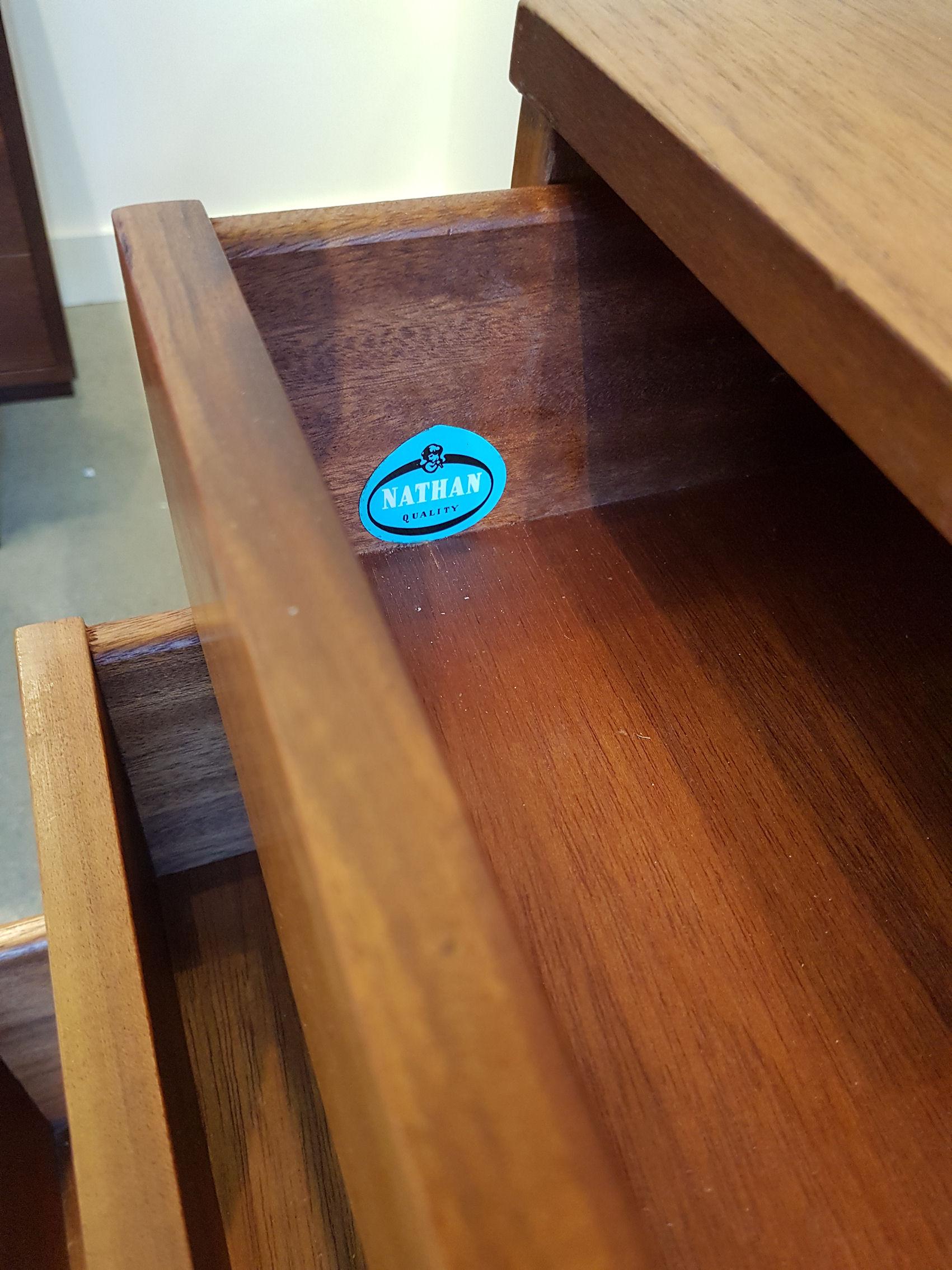 nathan teak sideboard 1960s