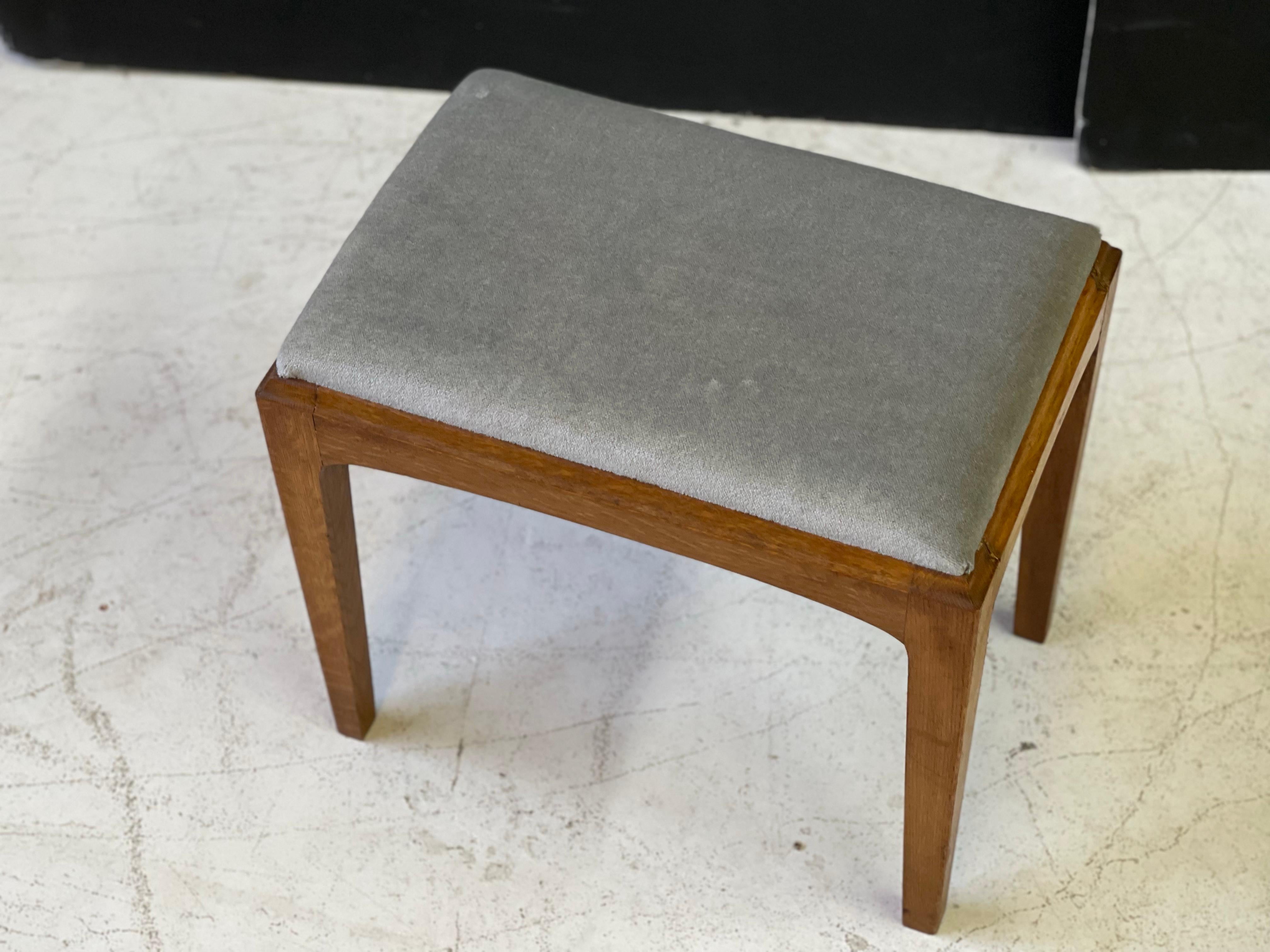 Mid-20th Century English Midcentury Stool by John and Silvia Reid for Stag Furniture For Sale