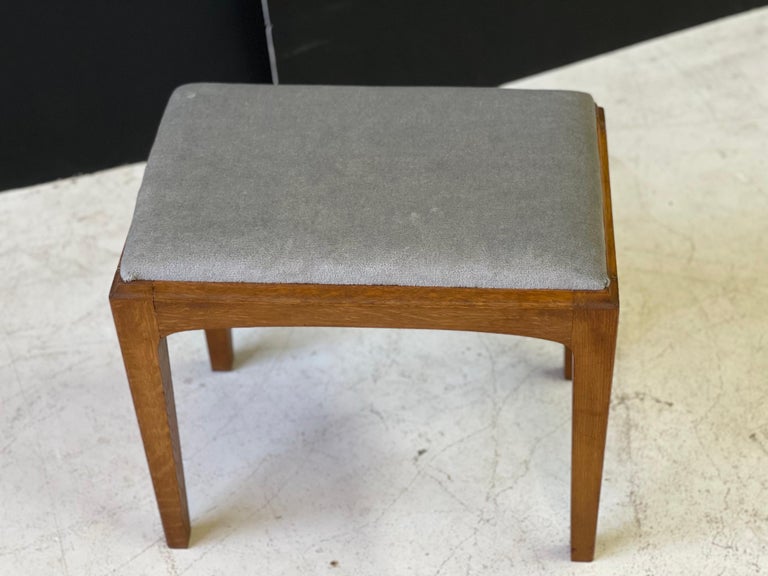 English Midcentury Stool by John and Silvia Reid for Stag Furniture For