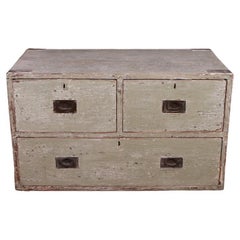 English Military Chest of Drawers