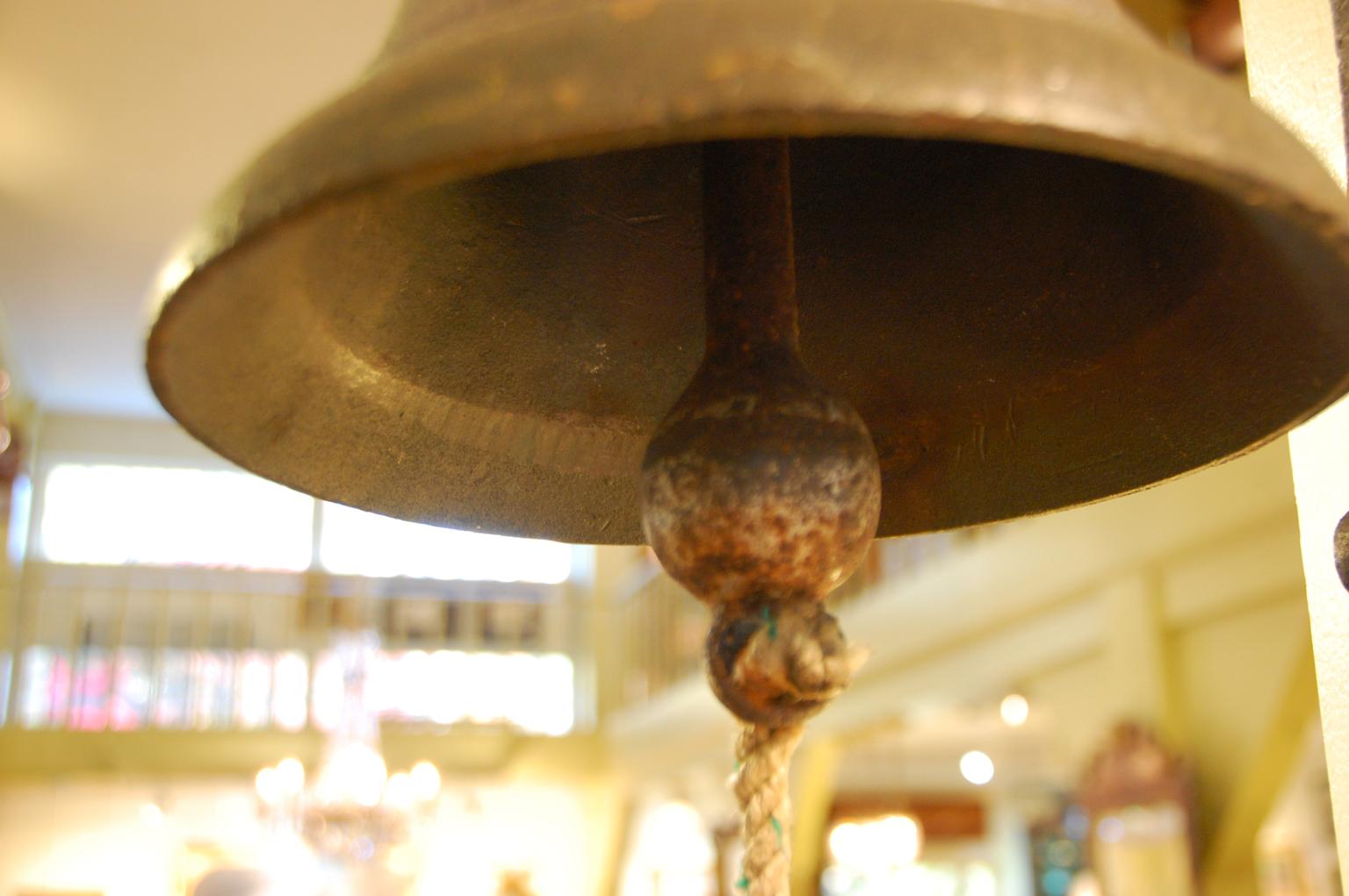 Campaign English Military Hanging Bell with George VI Cypher