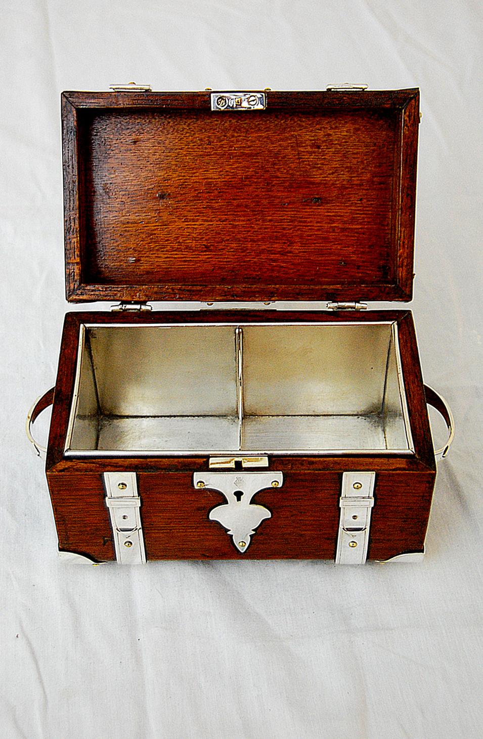 Victorian English Military Tobacco Box Dated 1879 Made for the War Office