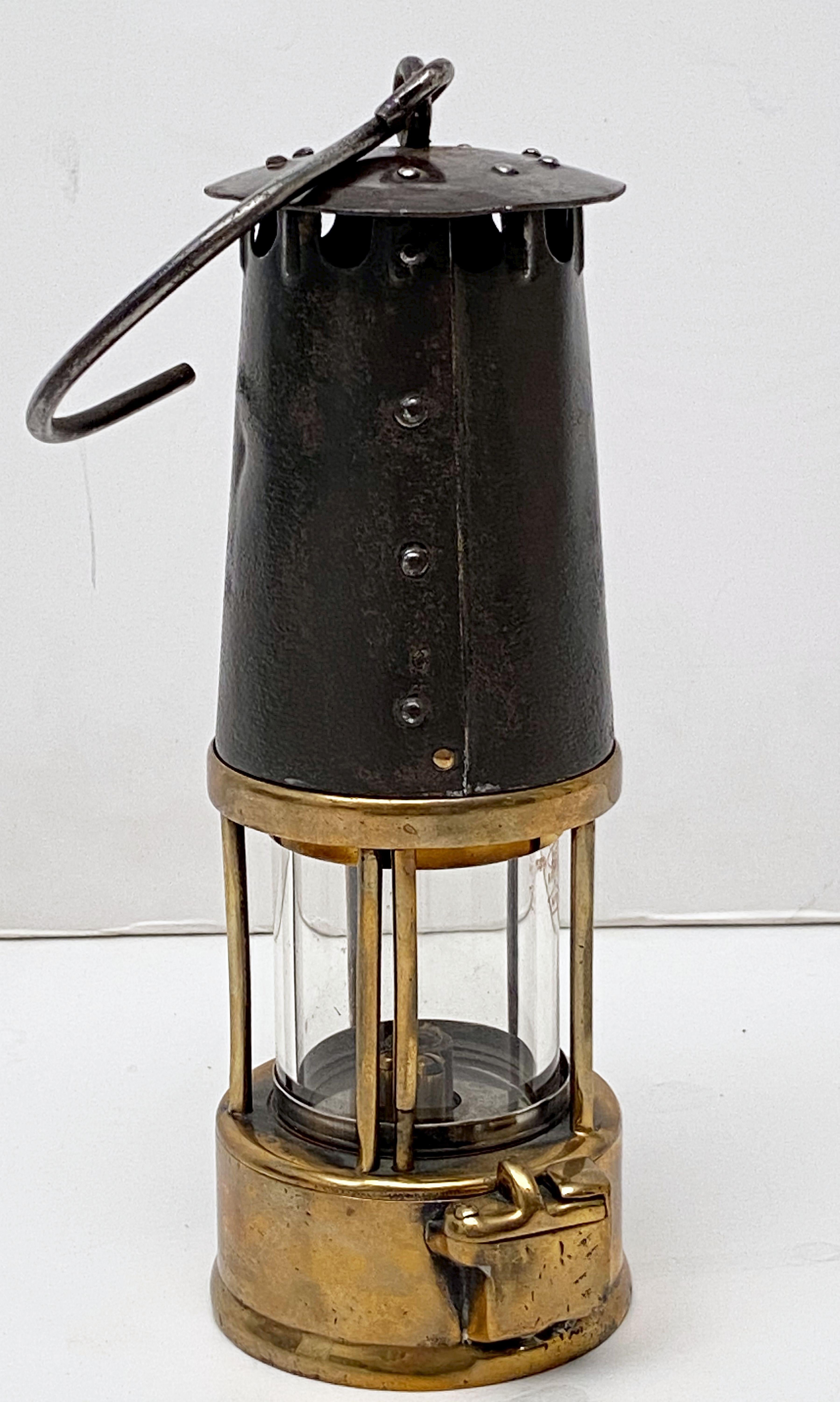 antique miners lamps