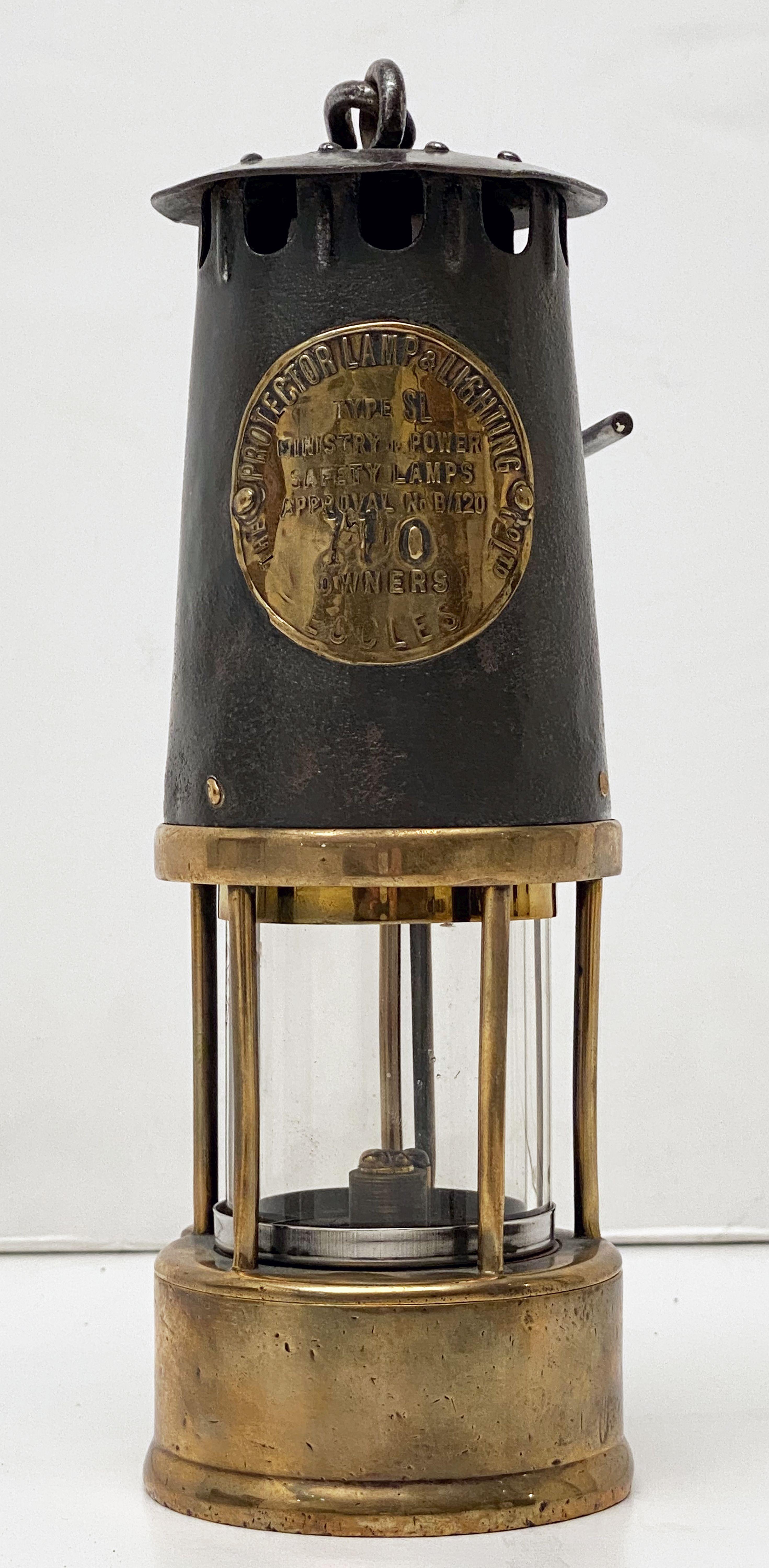 old miners lamp
