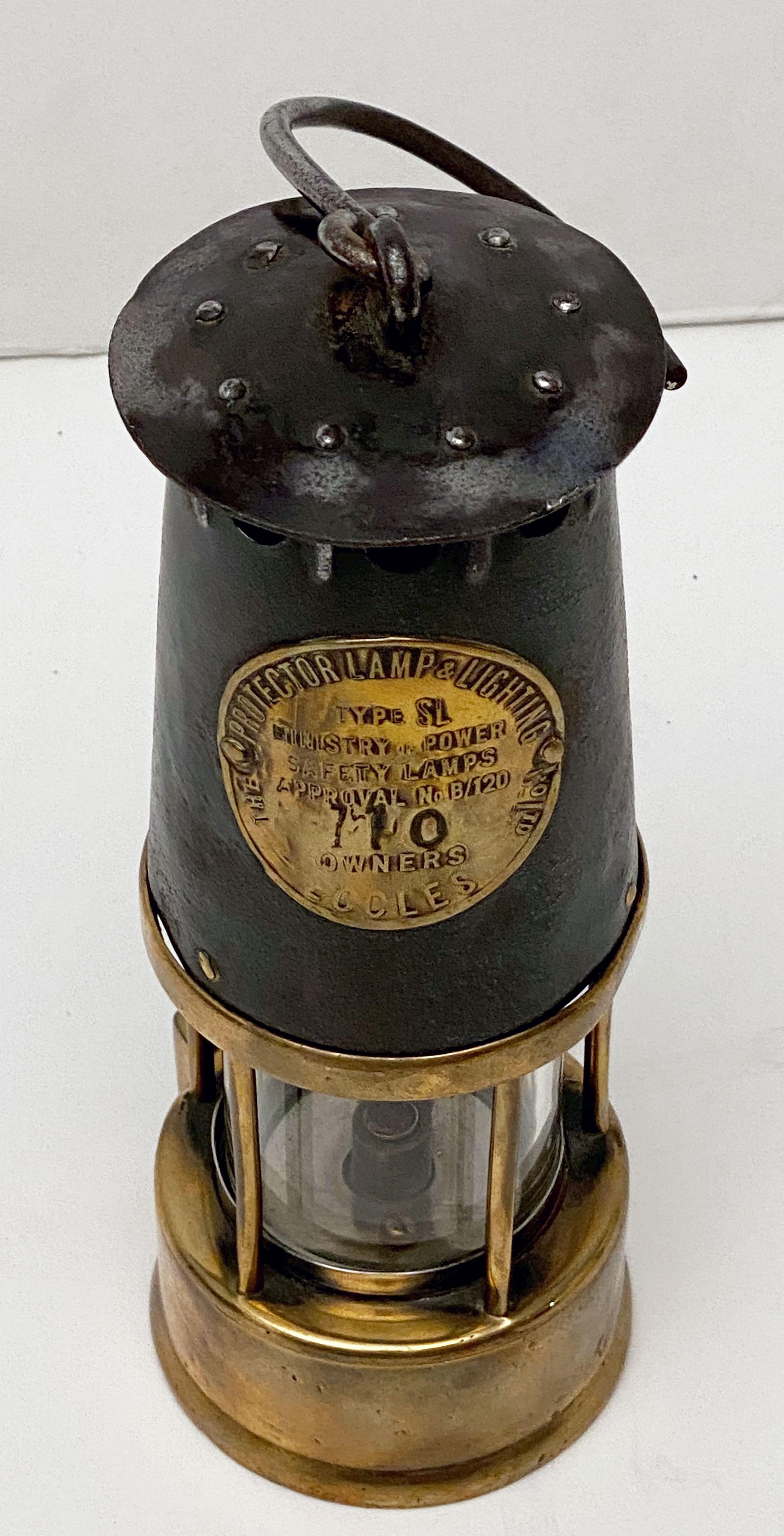 old miners lamp