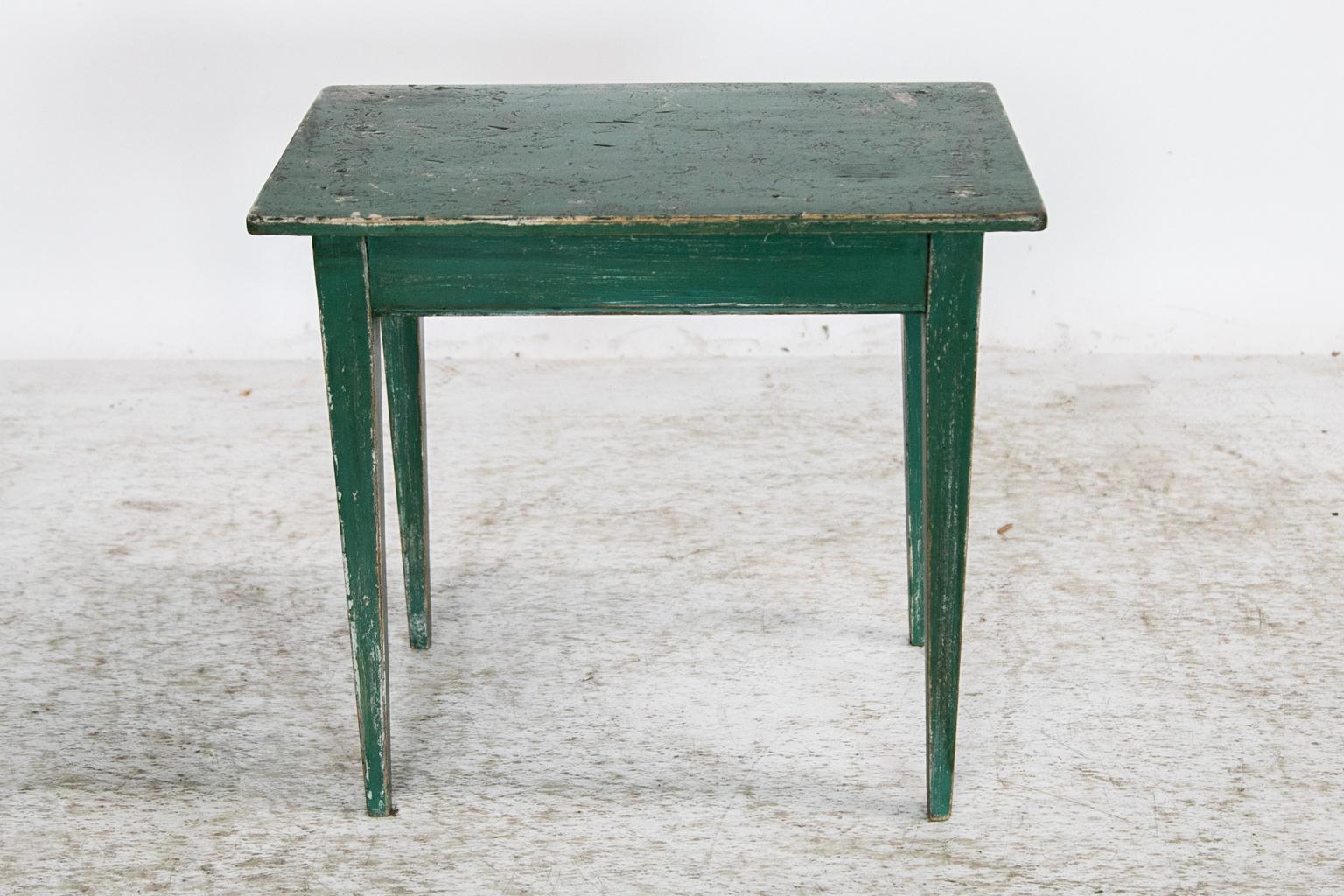 English Miniature Painted Side Table 2
