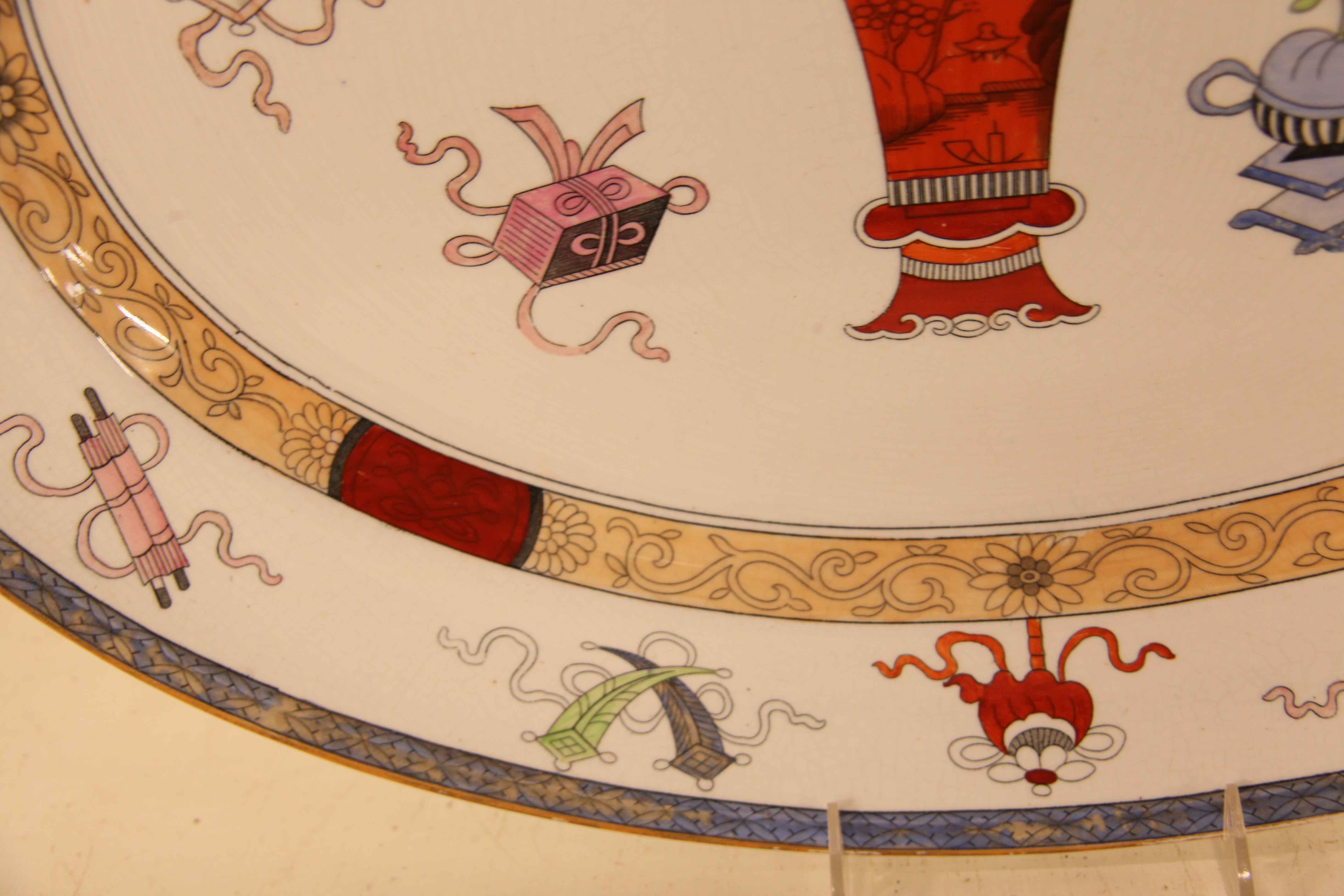 Inglese Piatto inglese in ceramica Minton in vendita