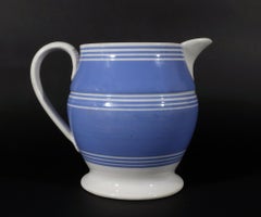 Pichet bleu anglais Mocha Pottery