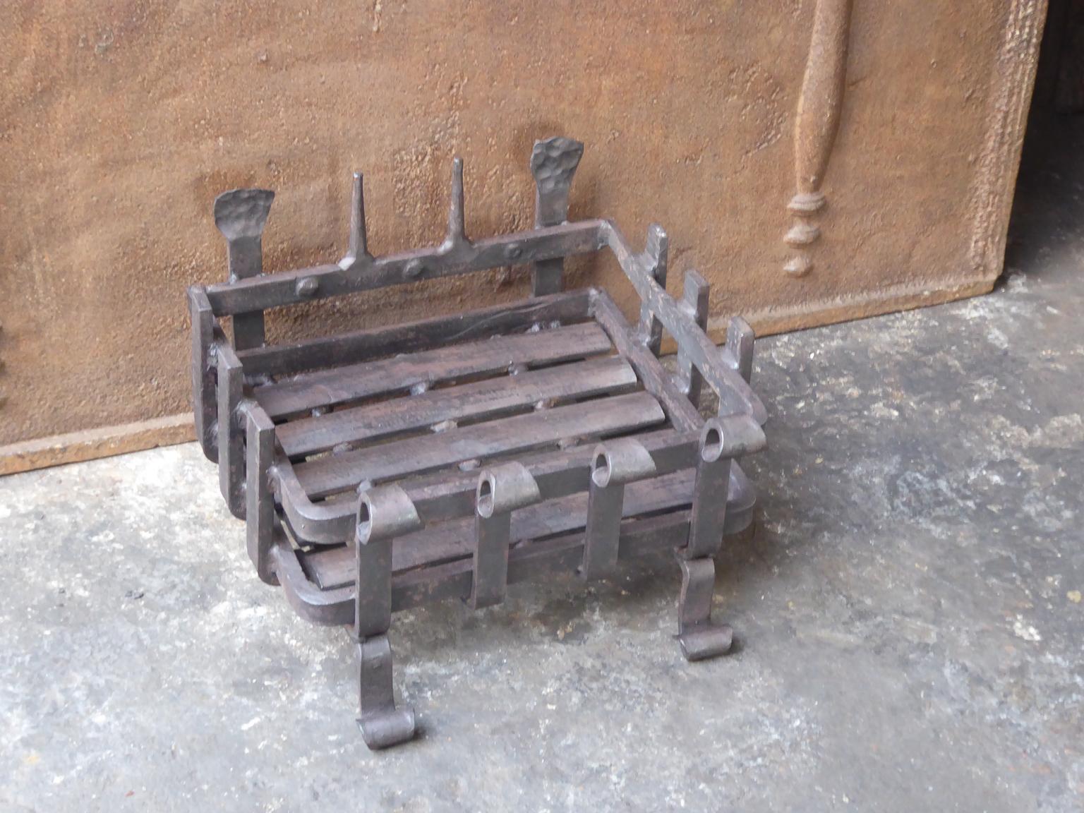 20th Century English Modernist Fireplace Grate, Fire Grate