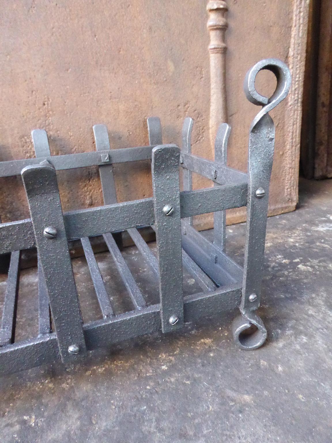 English Modernist Fireplace Grate, Fire Grate 1