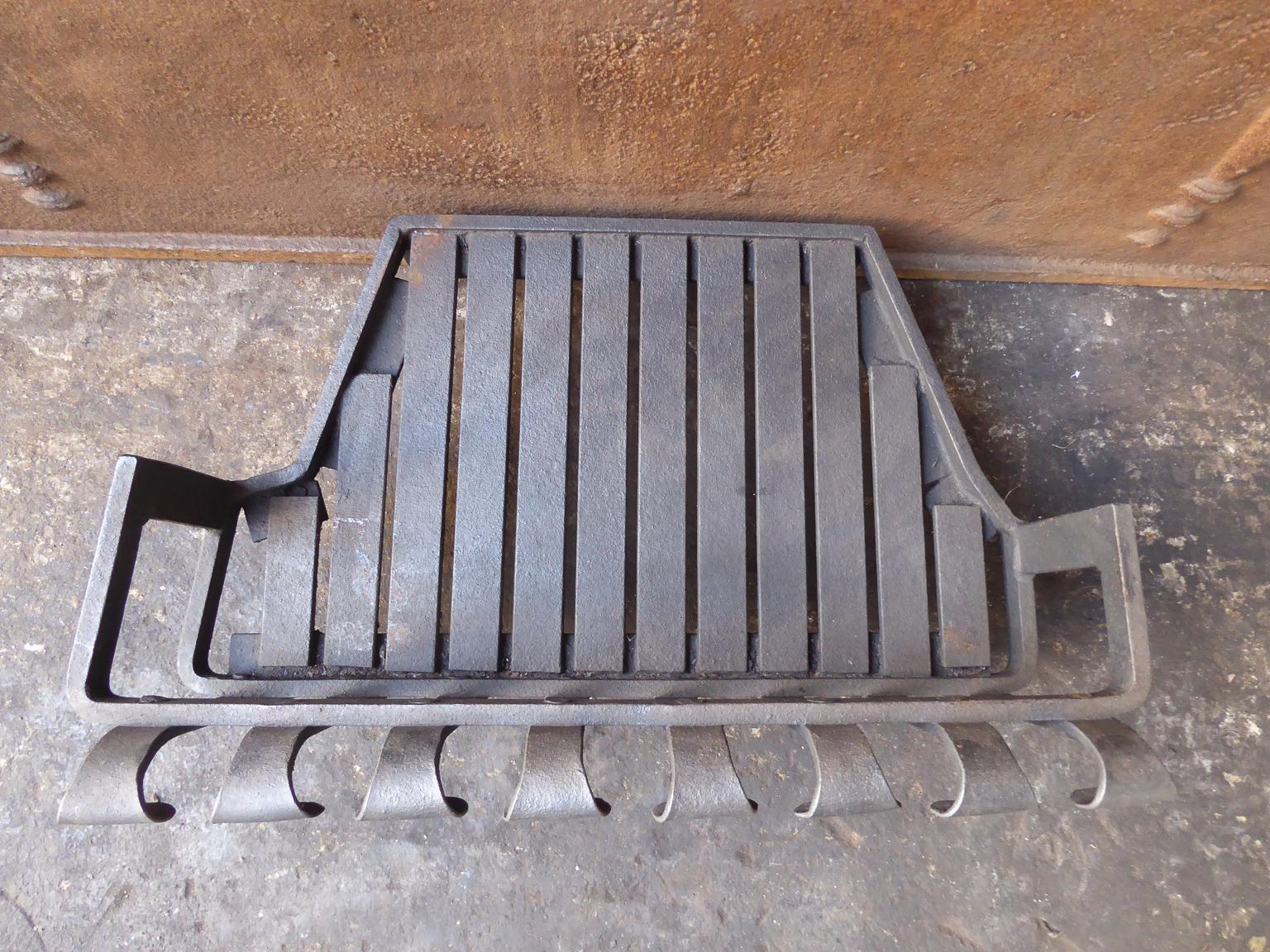 English Modernist Fireplace Grate, Fire Grate 2