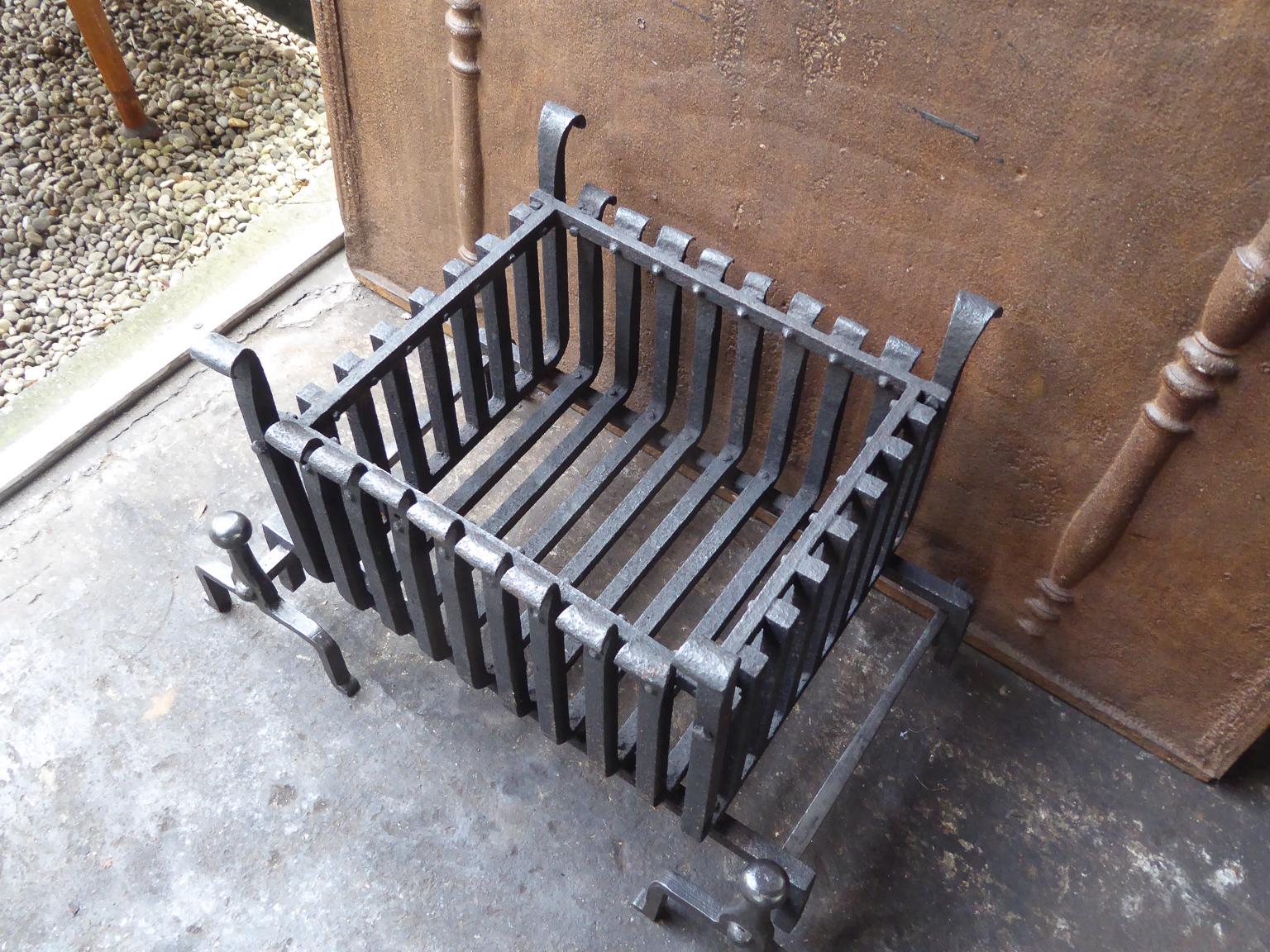 English Modernist Fireplace Grate, Fire Grate 1