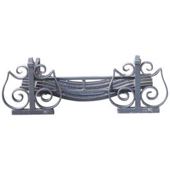 English Modernist Fireplace Grate, Fire Grate