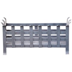 English Modernist Fireplace Grate, Fire Grate
